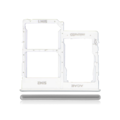 Dual Sim Card Tray For Samsung Galaxy A31 (A315 / 2020) (Prism Crush White)