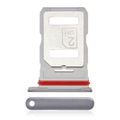 Dual Sim Card Tray For Motorola Edge 30 (XT2203 / 2022) (Supermoon Silver)