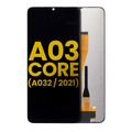 LCD Assembly Without Frame For Samsung Galaxy A03 Core (A032 / 2021) (Refurbished) (Black)