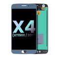 LCD Assembly Without Frame For Motorola Moto X4 (XT1900 / 2017) (Genuine OEM) (Sterling Blue)