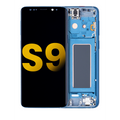 OLED Assembly With Frame For Samsung Galaxy S9 (Refurbished) (Coral Blue)