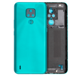 Back cover Glass For Motorola Moto E7 (XT2095 / 2020) (Aqua Blue)