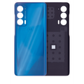 Back cover Glass For Motorola Edge 5G (XT2141 / 2021) (Genuine OEM) (Nebula Blue)