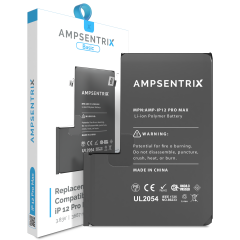 Replacement Battery For iPhone 12 Pro Max (AmpSentrix Basic)
