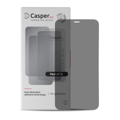 Casper Pro Tempered Glass For iPhone X / XS / 11 Pro (10 Pack) (Privacy)