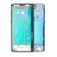 Mid-Frame Housing For Samsung Galaxy S9 (With SmallParts) (Coral Blue Frame)