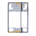 Mid-Frame Housing For Samsung Galaxy A71 (A715 / 2020) (Aftermarket Plus) (Prism Crush Silver)