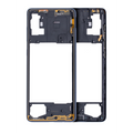 Mid-Frame Housing For Samsung Galaxy A71 (A715 / 2020) ( Aftermarket Plus) (Prism Crush Black)