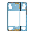Mid-Frame Housing For Samsung Galaxy A71 (A715 / 2020) (Aftermarket Plus) (Prism Crush Blue)
