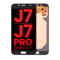 OLED Assembly Without Frame For Samsung Galaxy J7 / J7 Pro (J730 / 2017) (Aftermarket Plus) (Black)