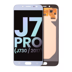 LCD Assembly Without Frame For Samsung Galaxy J7 Pro (J730 / 2017) (Service Pack) (Silver)