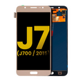 OLED Assembly Without Frame For Samsung Galaxy J7 (J700 / 2015) (Refurbished) (Gold)