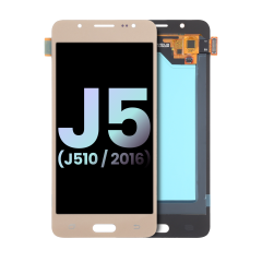 LCD Assembly Without Frame For Samsung Galaxy J5 Duos (J510 / 2016) (Service Pack) (Gold)