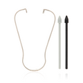 Stylus nib For Samsung Galaxy Note 10 / Note 20 / Note 20 Ultra / Tab S6 (T860 / T865) / Tab S7 11" (T870 / T875) (Gray / Aura Black) (5 Pack)