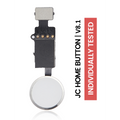 Home Button Solution For iPhone 7 / 7 Plus / 8 / 8 Plus / SE (2020) / SE (2022) (Silver) (Version 8.1 / JCID / Individually Tested For Functionality)