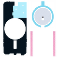 Back Cover Heat Shield For iPhone 15 Pro
