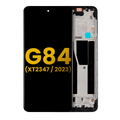 OLED Assembly With Frame For Motorola Moto G84 (XT2347 / 2023) (Refurbished) (All Colors)