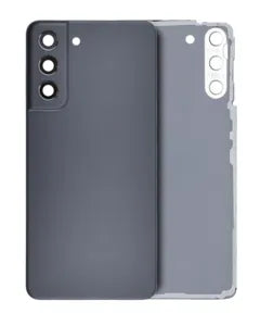 Back Cover Glass With Camera Lens For Samsung Galaxy S21 FE (Service Pack) (Graphite)