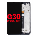 LCD Assembly With Frame For Motorola Moto G30 (XT2129 / 2021) (Aftermarket Plus) (Phantom Black)