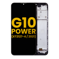 LCD Assembly With Frame For Motorola Moto G10 Power (XT2127-4 / 2021) (Refurbished) (All Colors)