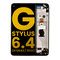 LCD Assembly With Frame For Motorola Moto G Stylus 6.4" (XT2043 / 2020) (Refurbished) (Mystic Indigo)