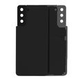 Back Cover Glass With Camera Lens For Samsung Galaxy S21 Plus (Service Pack) (Phantom Black)