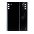 Back Cover Glass With Camera Lens For Samsung Galaxy Note 10 (No Logo) (Aftermarket Plus) (Aura Black)