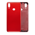 Back Cover Glass For Samsung Galaxy A10s (A107 / 2019) (Aftermarket Plus) (Red)