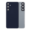 Back Cover Glass With Camera Lens For Samsung Galaxy A55 5G (A556 / 2024) (No Logo) (Aftermarket Plus) (Navy)