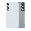 Back Cover Glass With Camera Lens For Samsung Galaxy A55 5G (A556 / 2024) (No Logo) (Aftermarket Plus) (Iceblue)