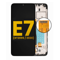 LCD Assembly With Frame For Motorola Moto E7 (XT2095 / 2020) (Refurbished) (All Colors)