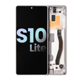 OLED Assembly With Frame For Samsung Galaxy S10 Lite (Service Pack) (Prism White)