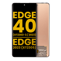OLED Assembly Without Frame For Motorola Moto Edge 40 (XT2303-3 / 2023) / Edge (XT2305 / 2023) (Refurbished) (All Colors)