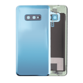 Back Cover Glass With Camera Lens For Samsung Galaxy S10e (No Logo) (Aftermarket Plus) (Prism Blue)