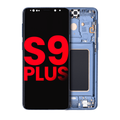 OLED Assembly With Frame For Samsung Galaxy S9 Plus (Aftermarket Plus) (Coral Blue)