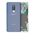 Back Cover Glass With Camera Lens For Samsung Galaxy S9 Plus (Service Pack) (Coral Blue)