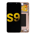 OLED Assembly With Frame For Samsung Galaxy S9 (Refurbished) (Sunrise Gold)