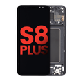 OLED Assembly With Frame For Samsung Galaxy S8 Plus (Aftermarket Plus) (Midnight Black)