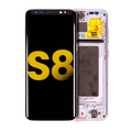 OLED Assembly With Frame For Samsung Galaxy S8 (Refurbished) (Orchid Gray)