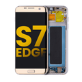 OLED Assembly With Frame For Samsung Galaxy S7 Edge (International / G935F) (Refurbished) (Gold Platinum)