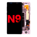 OLED Assembly With Frame For Samsung Galaxy Note 9 (Aftermarket Plus) (Lavender Purple)