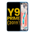 LCD Assembly With Frame For Huawei Y9 Prime (2019) (Refurbished) (Sapphire Blue)