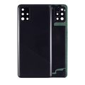 Back Cover Glass With Camera Lens For Samsung Galaxy A51 4G (A515 / 2019) (Aftermarket Plus) (Prism Crush Black)