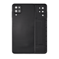 Back Cover Glass With Camera Lens For Samsung Galaxy A12 (A125 / 2020) (Aftermarket Plus) (Black)