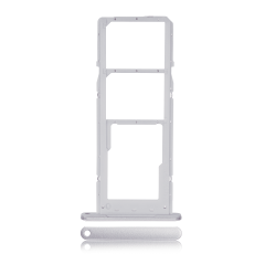 Dual Sim Card Tray For Samsung Galaxy A14 (A145F / 2023) (Silver)