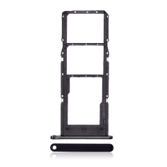 Dual Sim Card Tray For Samsung Galaxy A14 (A145F / 2023) (Black)