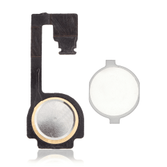 Home Button With Flex Cable For iPhone 4 (White)