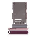 Single Sim Card Tray For Samsung Galaxy Z Fold 4 (F936) (Burgundy)