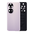 Back cover Glass With Camera Lens For Huawei P50 Pro (Charm Pink)
