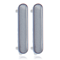 Hard Buttons (Power / Volume) For LG Stylo 7 (Silver) (3 Piece Set)